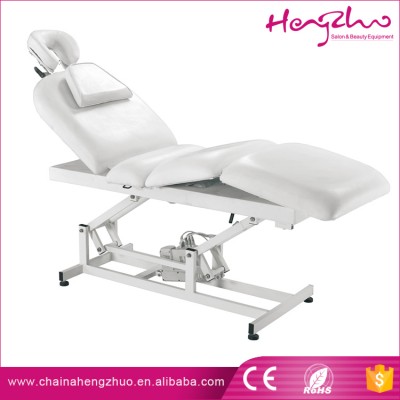 Luxury adjustable cosmetic electric face bed acupressure massage bed for beauty salon